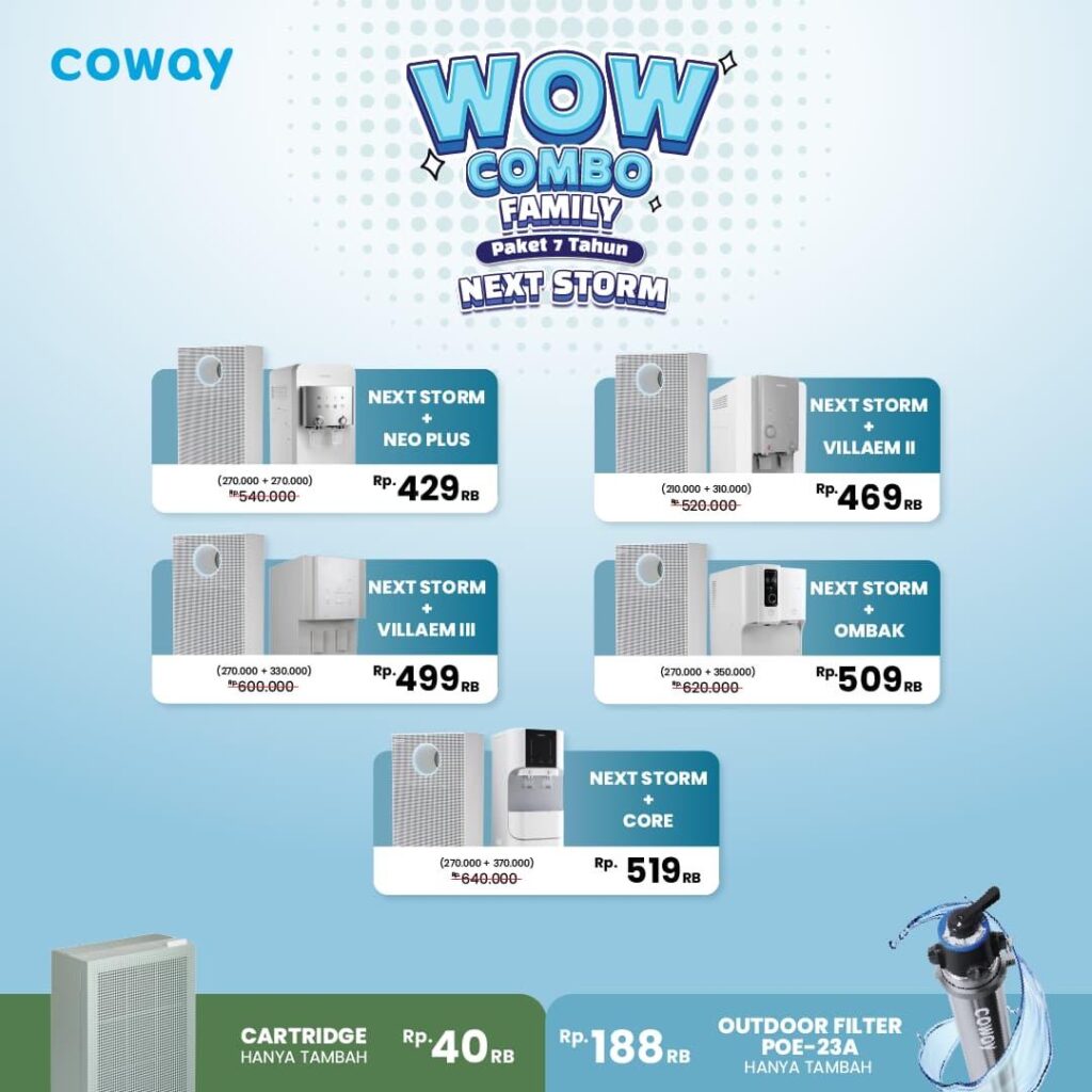 promo coway next storm