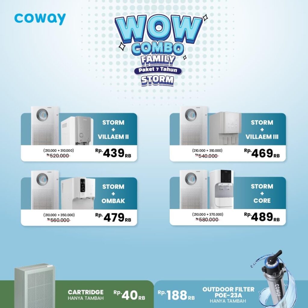 promo coway storm